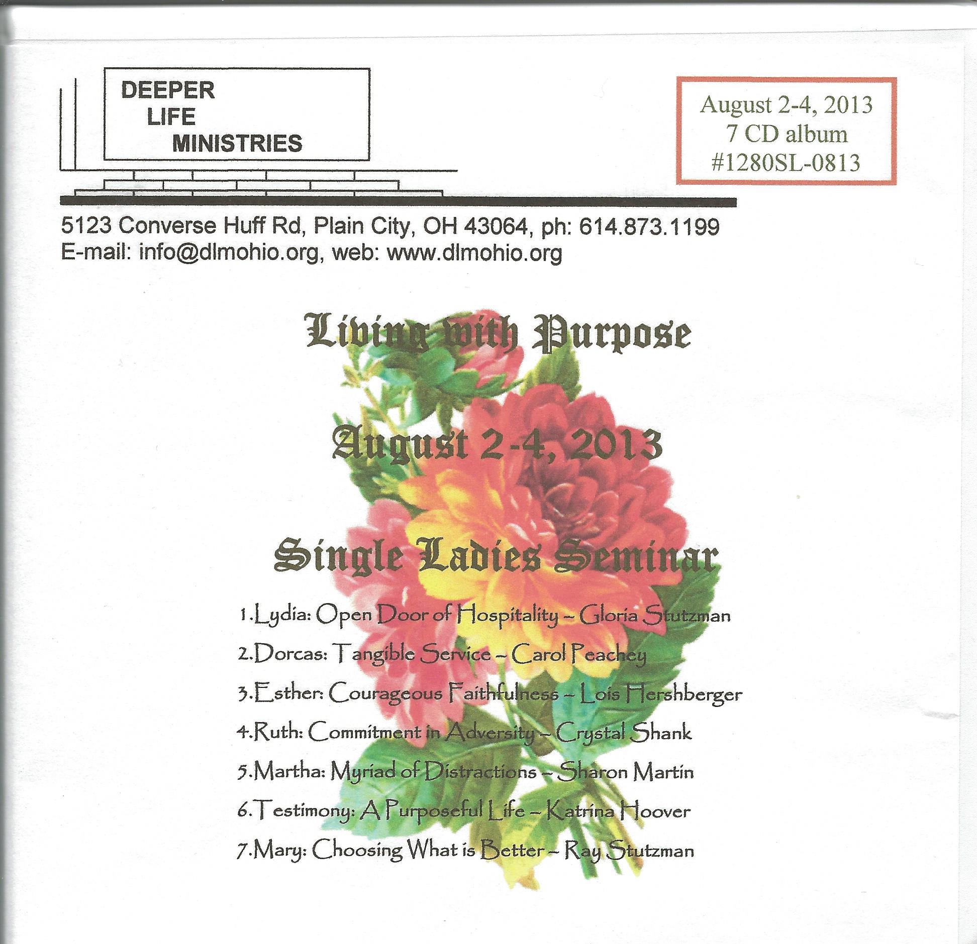 SINGLE LADIES SEMINAR 2013 7 CD album